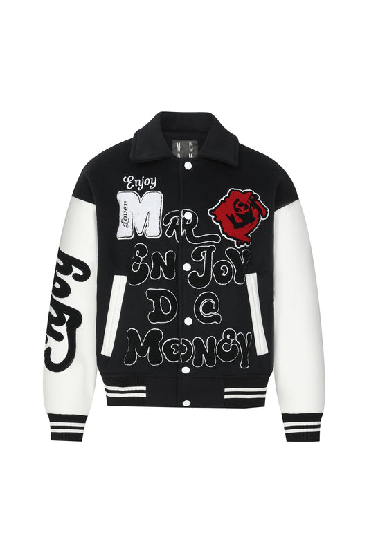 MEDM 로고 바시티 재킷