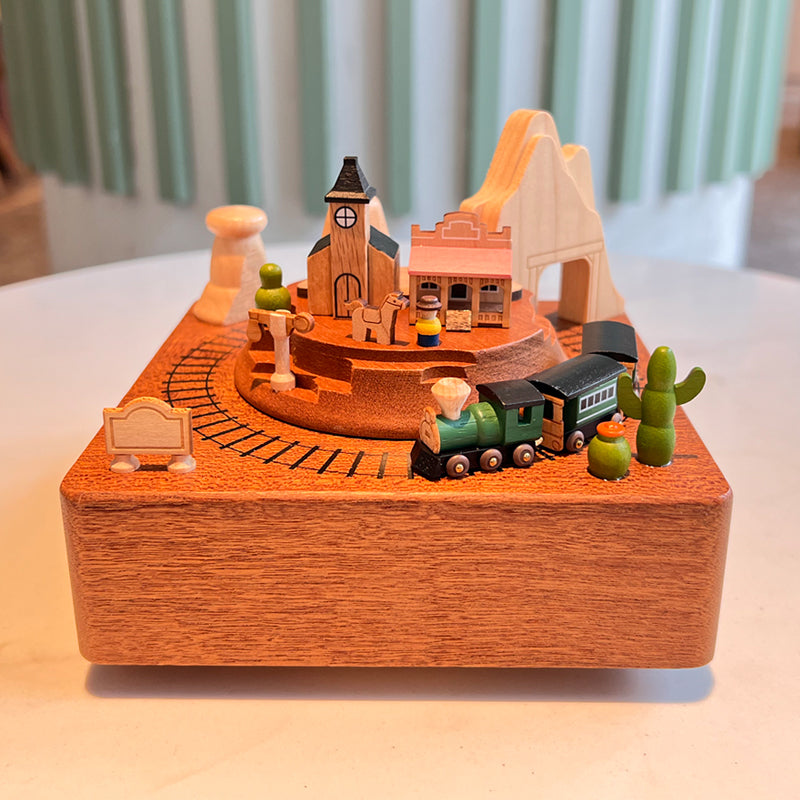 Antarctic Wooden Music Box