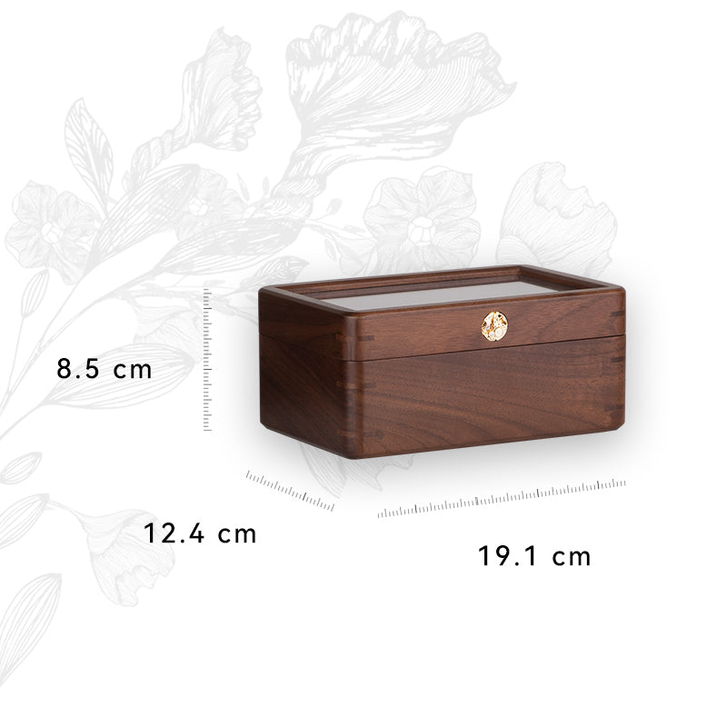 Timeless Walnut Watch Collector's Box