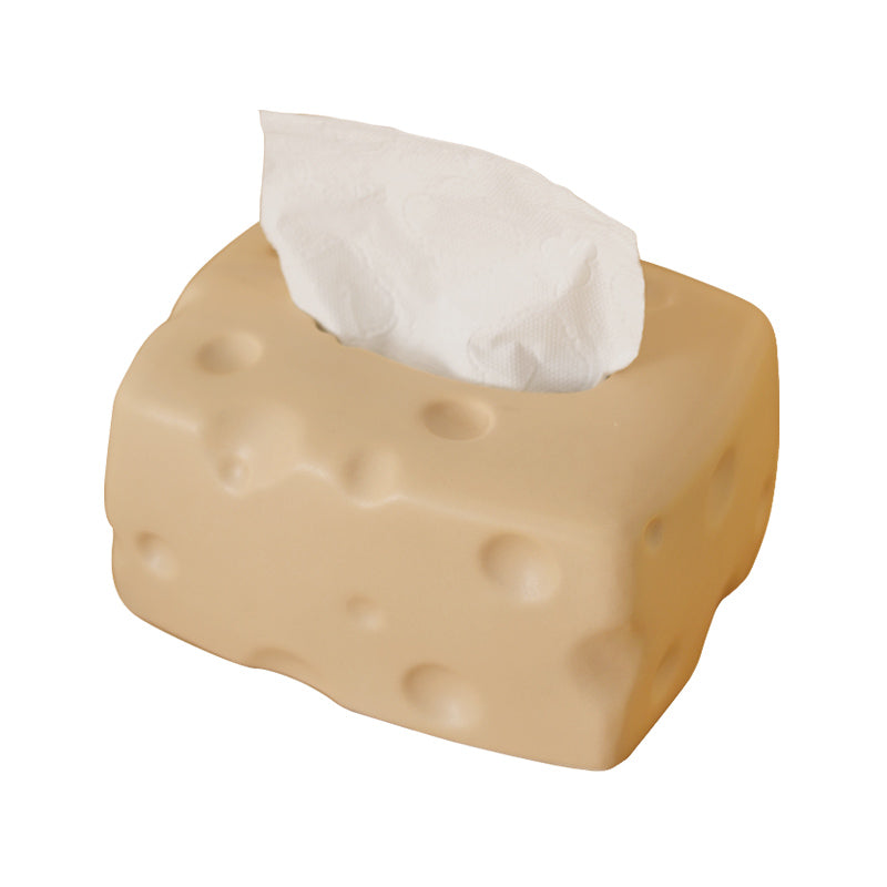 Cheesy Ceramic Tissue Box