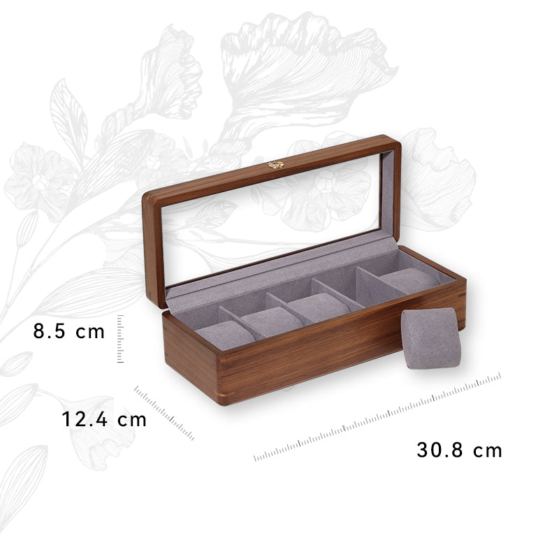 Timeless Walnut Watch Collector's Box