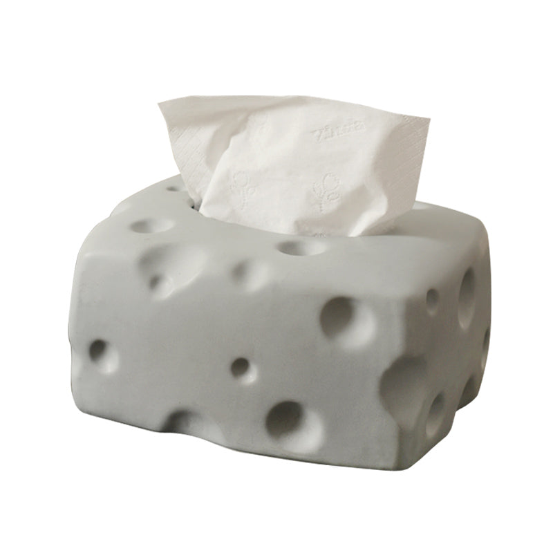 Cheesy Ceramic Tissue Box