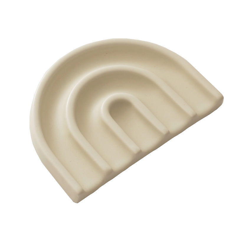 Luxe Donut Ceramic Soap Dish