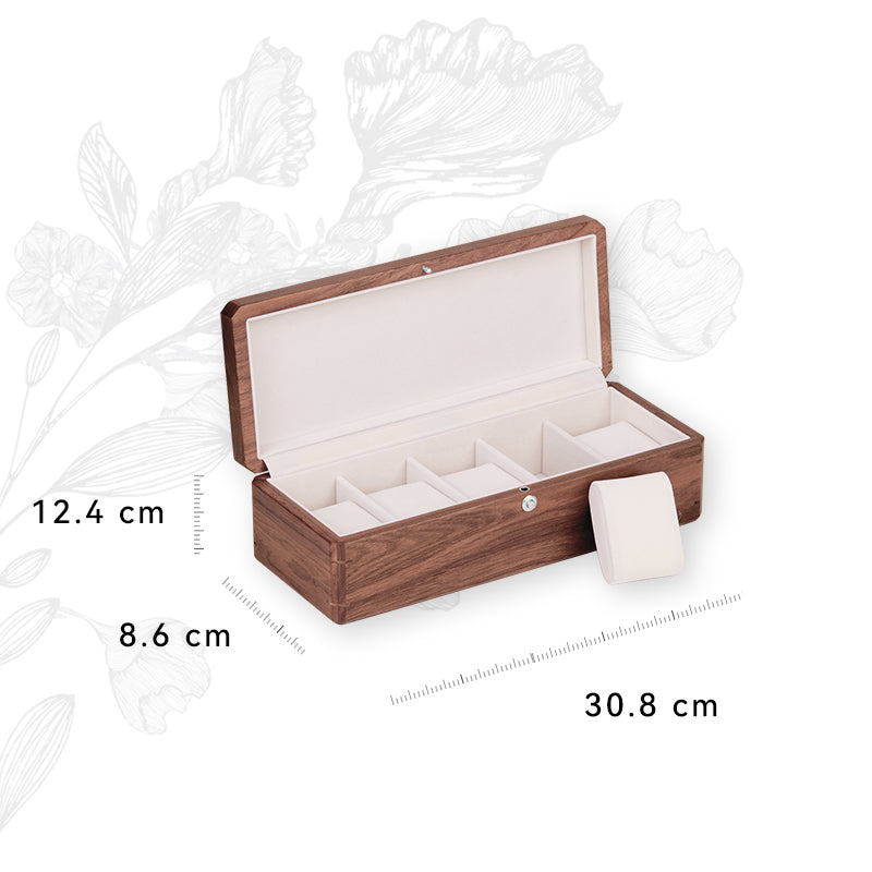 Timeless Walnut Watch Collector's Box