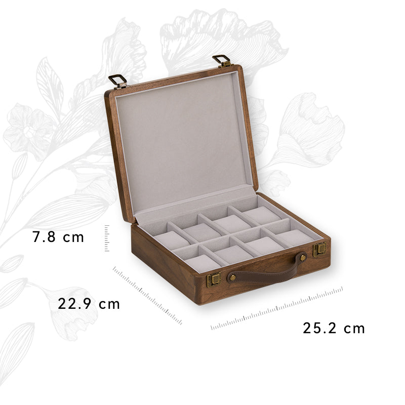 Timeless Walnut Watch Collector's Box