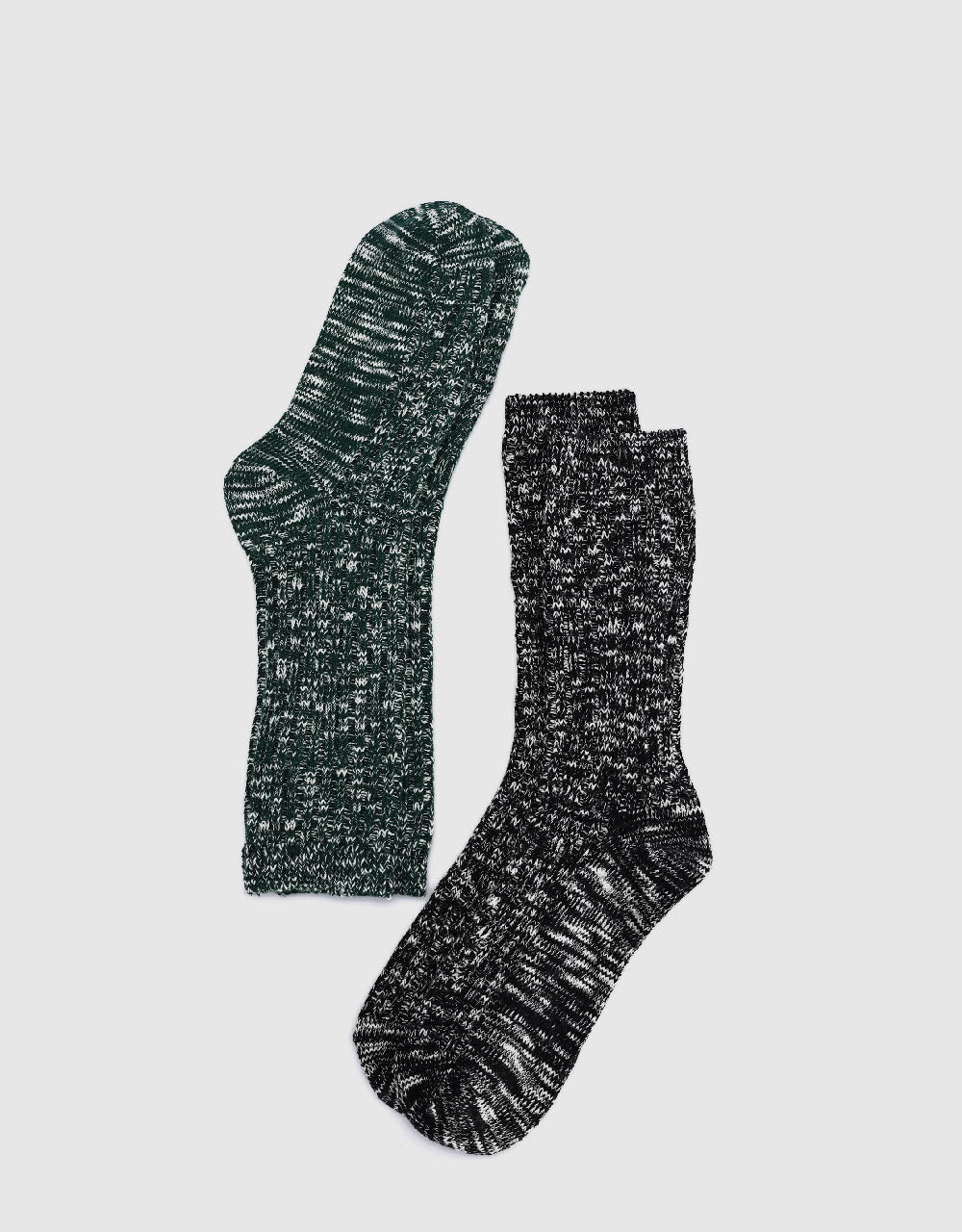 Textured Mid-Length Socks