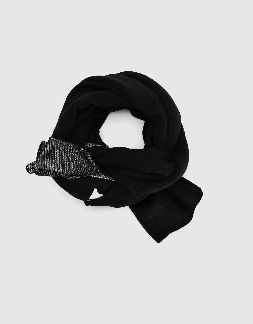 Letter Embroidered Bandana Scarf