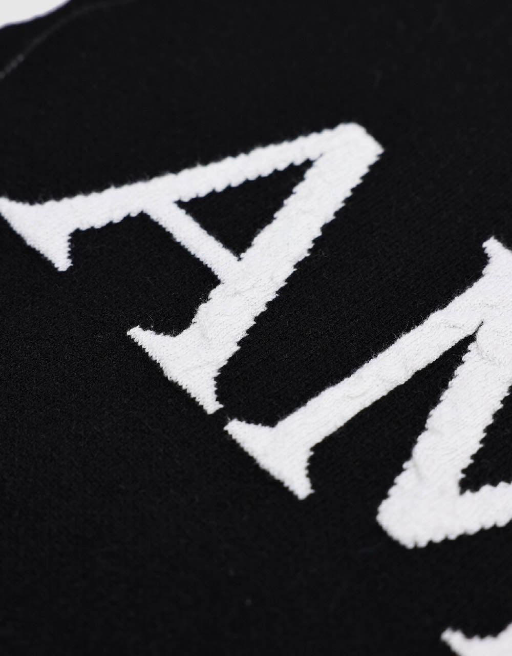 Letter Embroidered Bandana Scarf