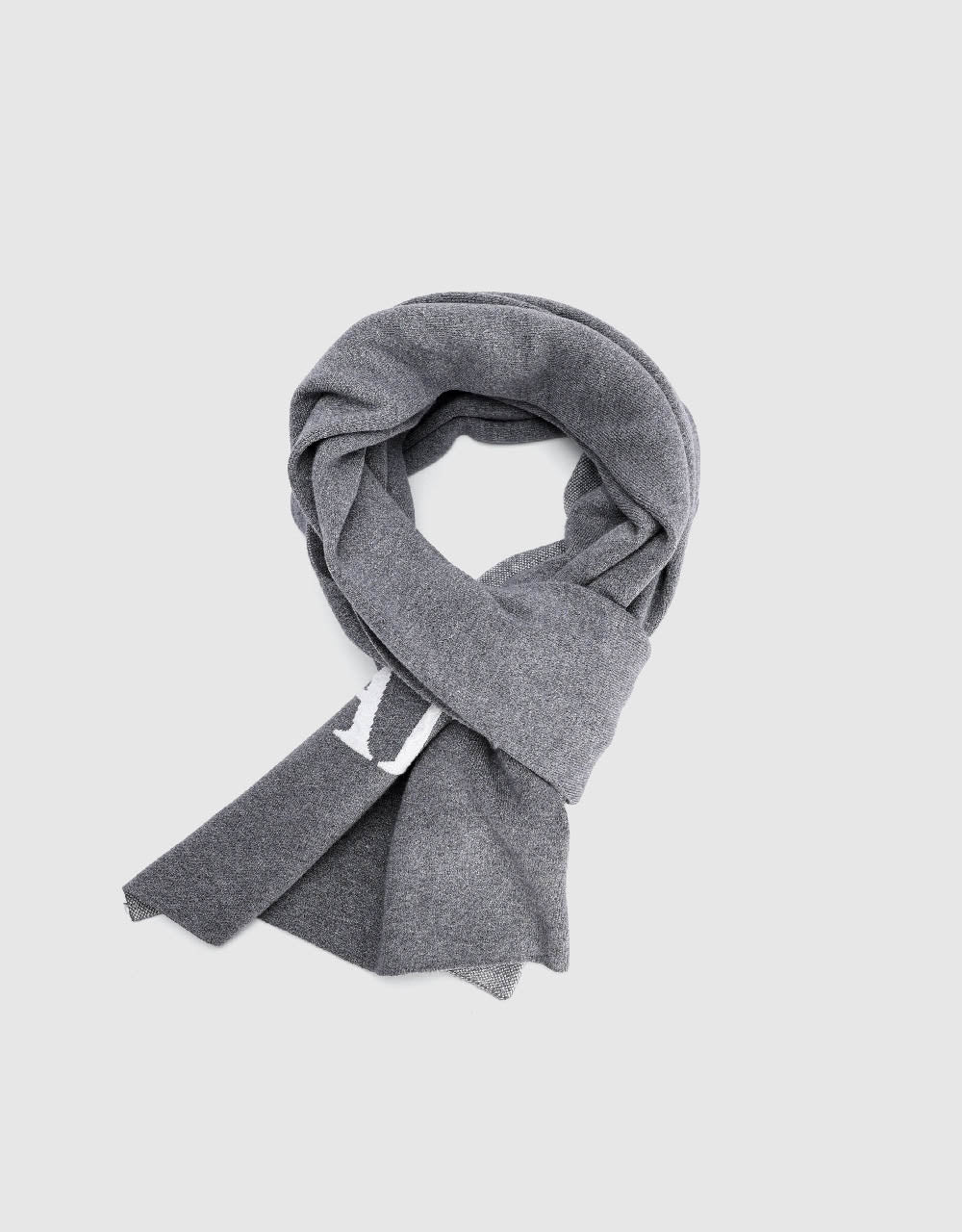 Letter Embroidered Bandana Scarf