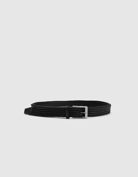 Braided Vegan Leather Belt