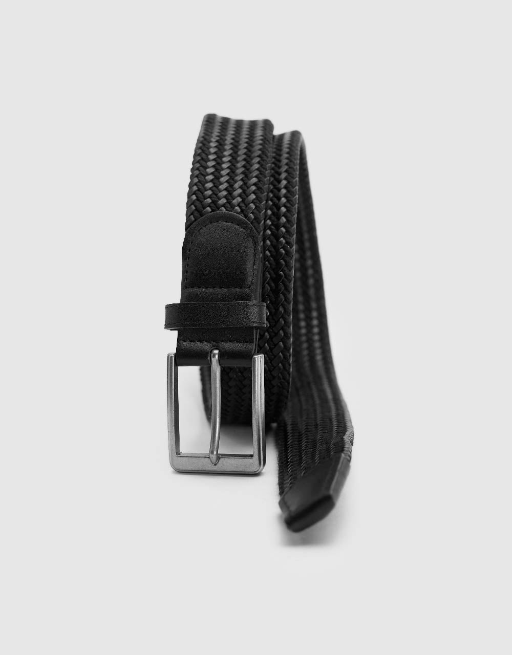 Braided Vegan Leather Belt