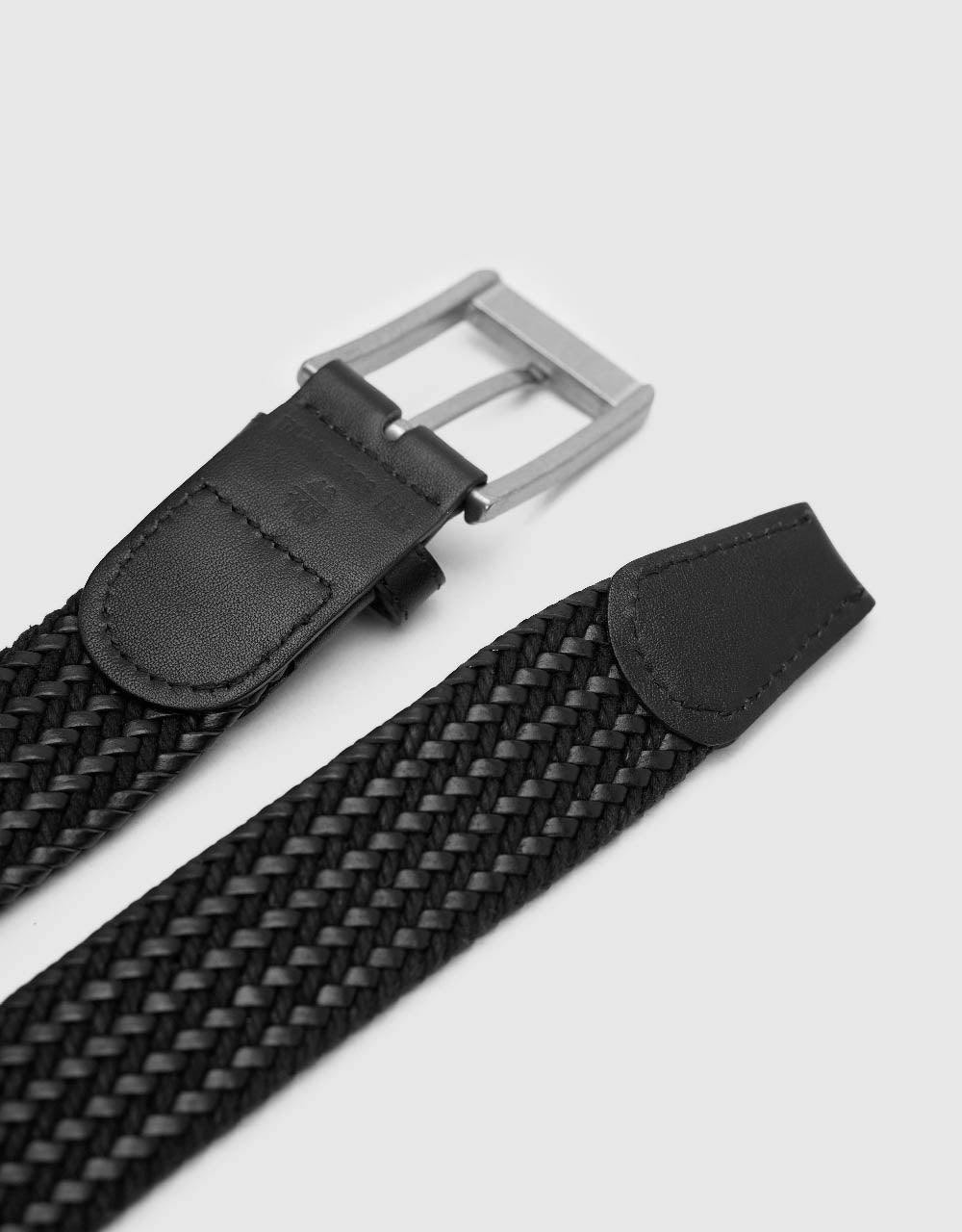 Braided Vegan Leather Belt