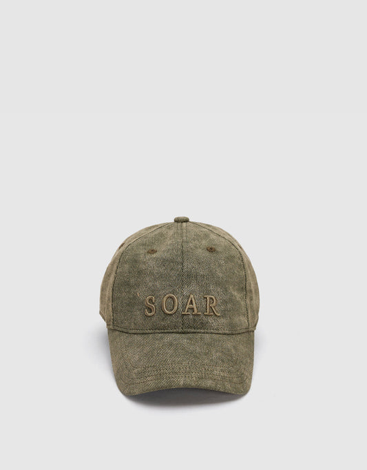 Letter Embroidered Baseball Cap