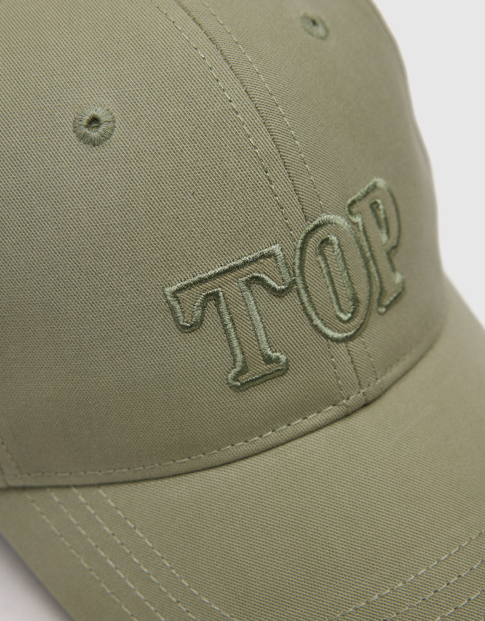 Letter Embossed Baseball Cap
