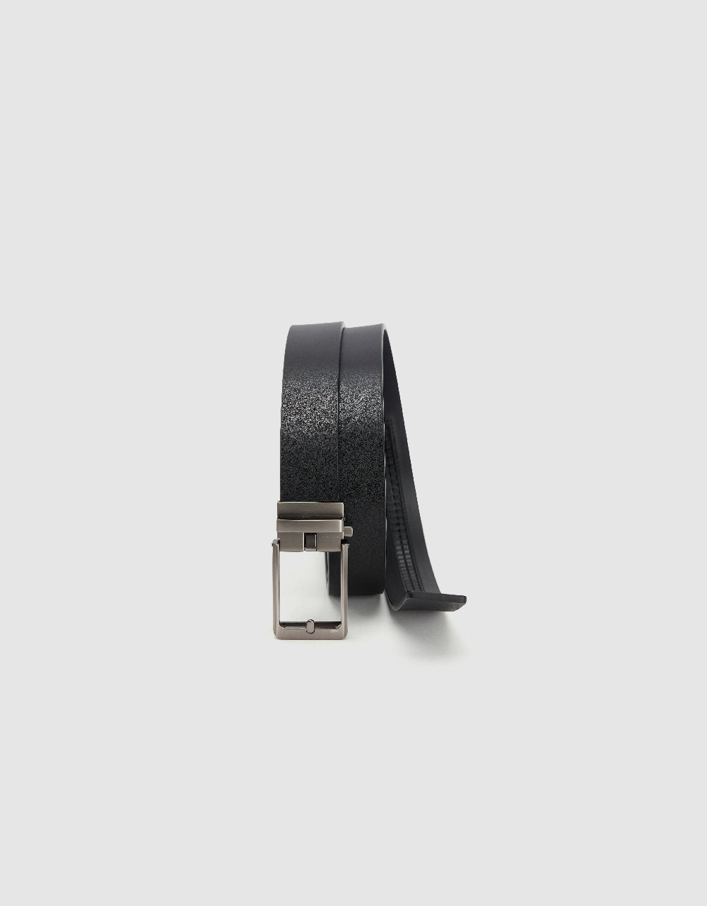 Frame Buckle Vegan Leather Belt