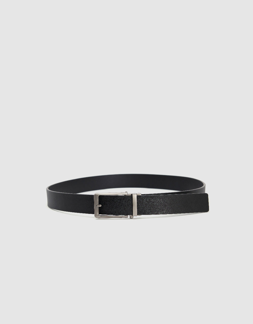 Frame Buckle Vegan Leather Belt