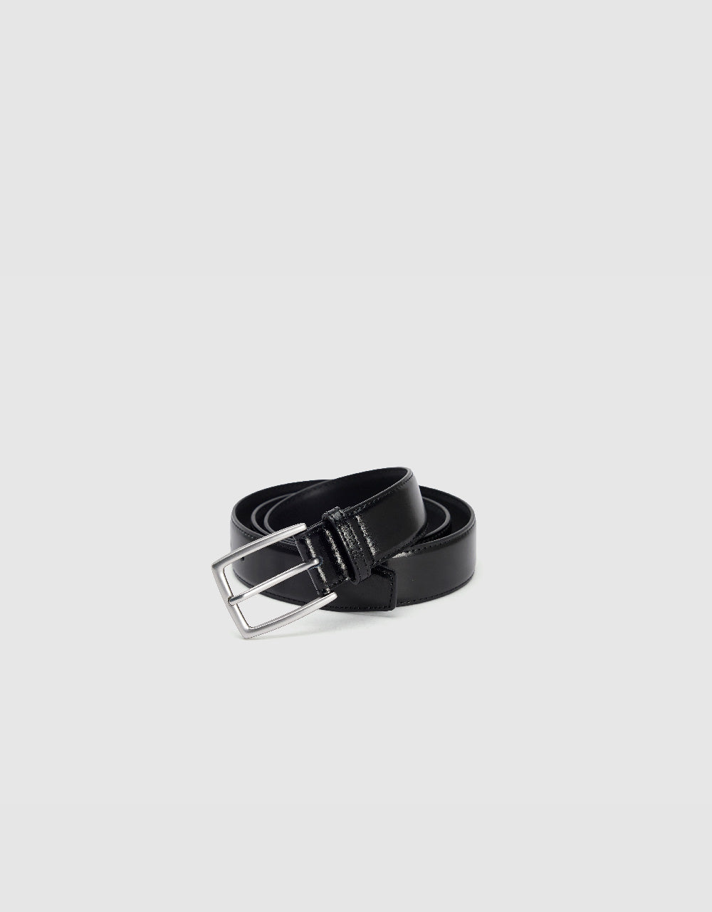 Frame Buckle Vegan Leather Belt