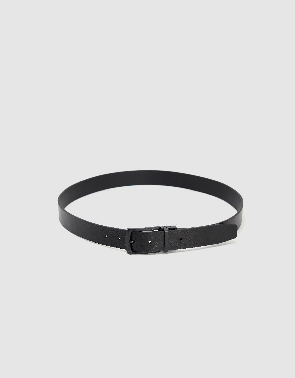 Frame Buckle Vegan Leather Belt