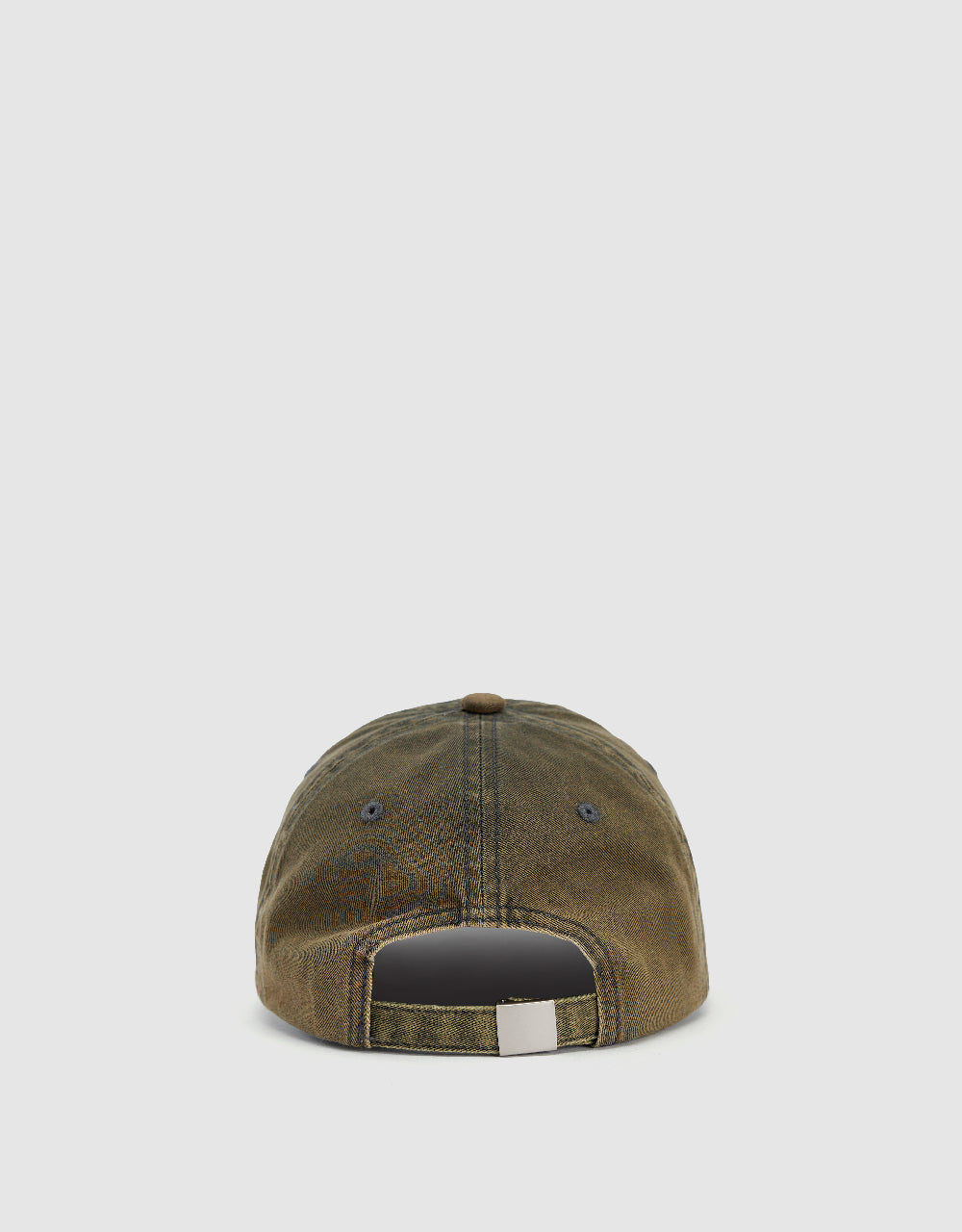 Letter Embroidered Denim Baseball Cap