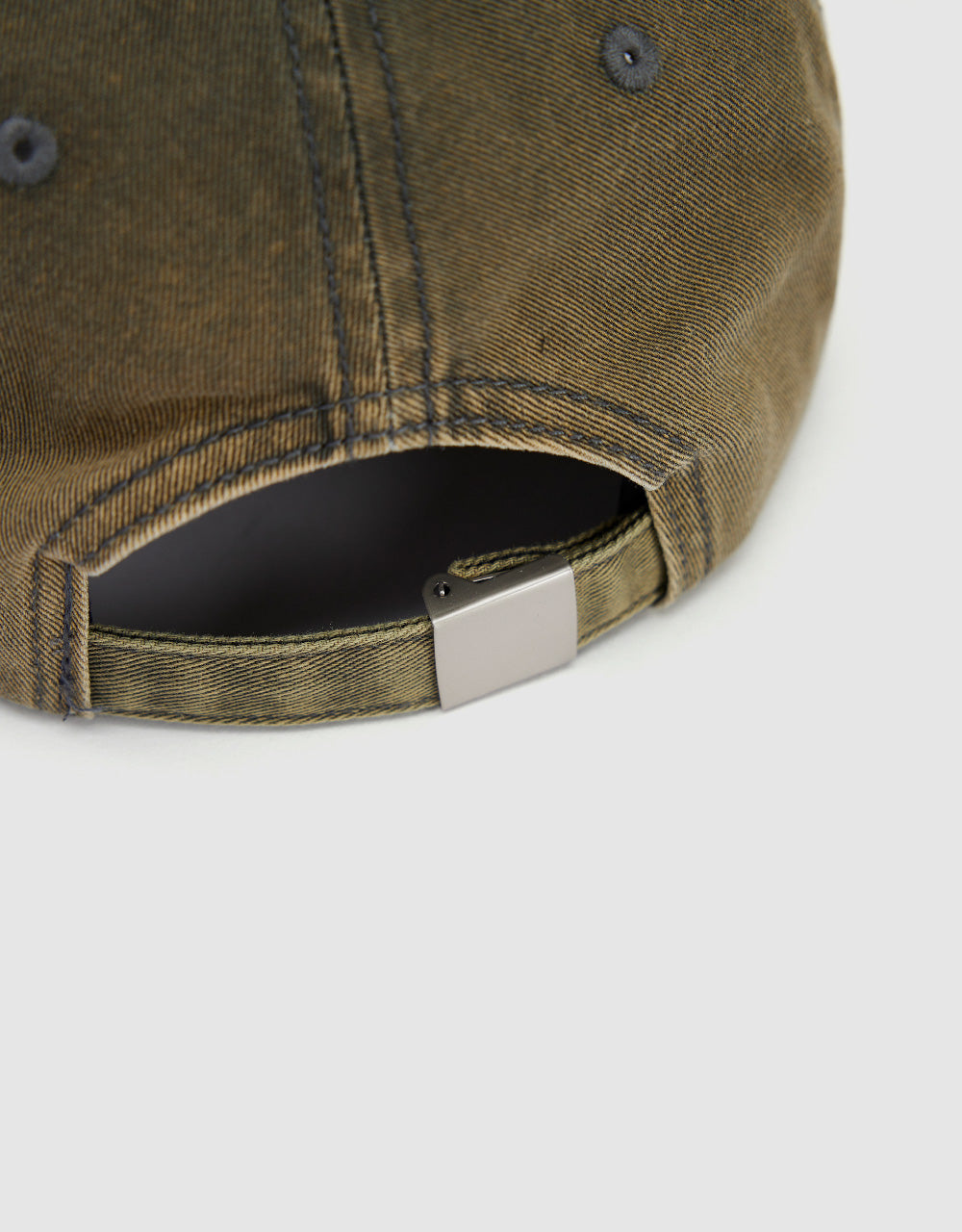 Letter Embroidered Denim Baseball Cap