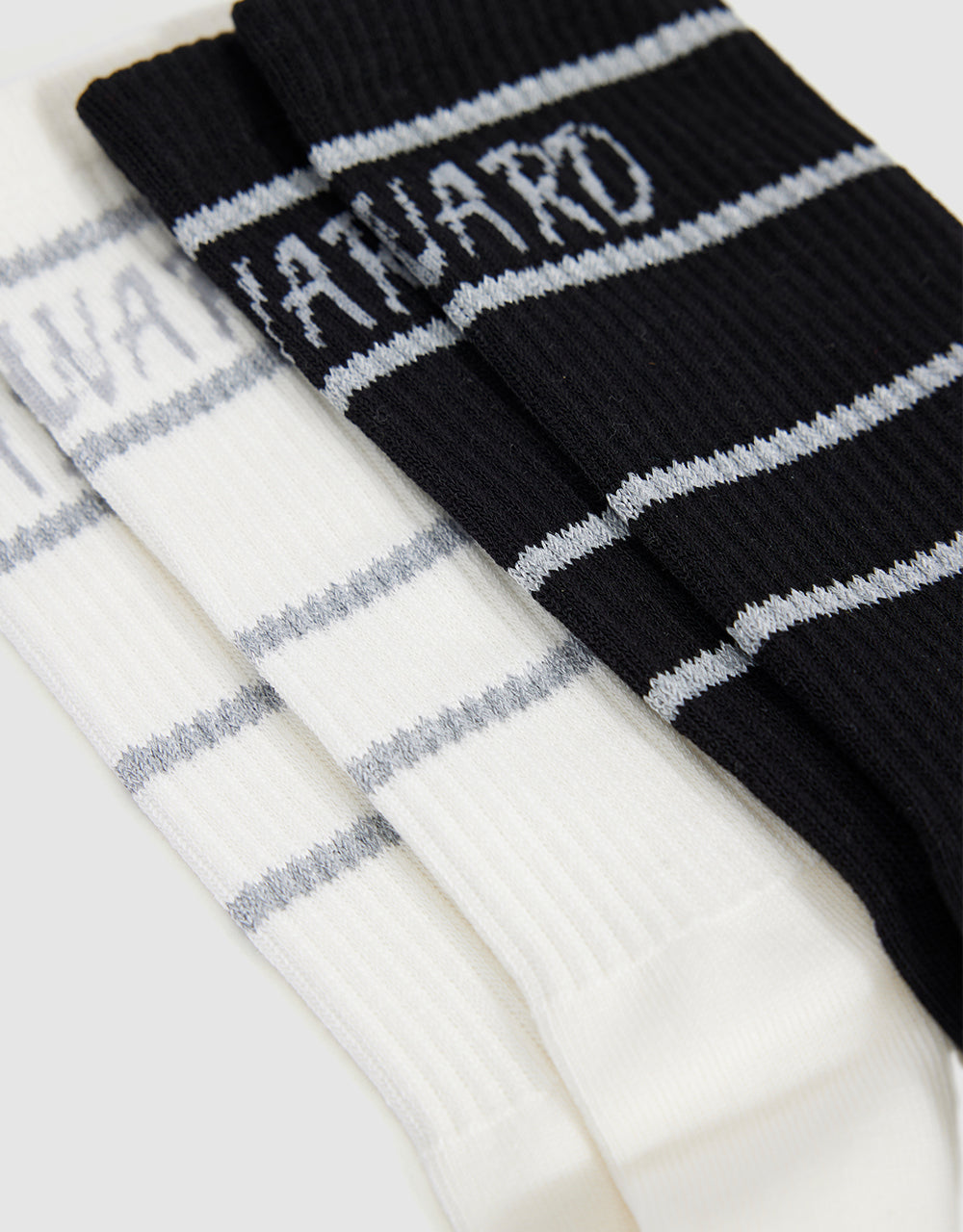 Letter Printed Mid-Length Socks