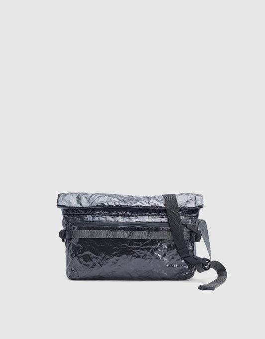 Crumpled Effect Crossbody Bag