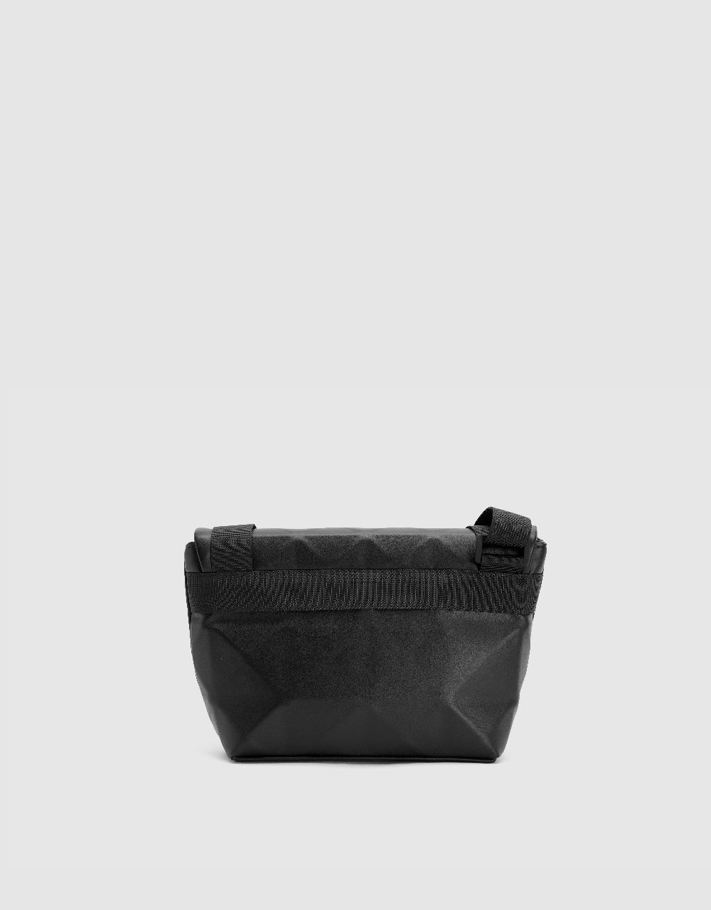 Vegan Leather Crossbody Bag With Buckle