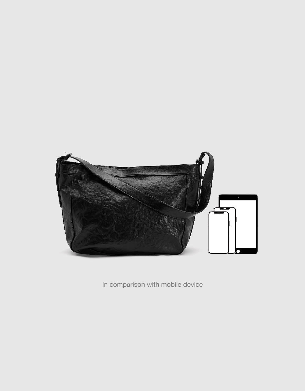 Vegan Leather Crossbody Bag