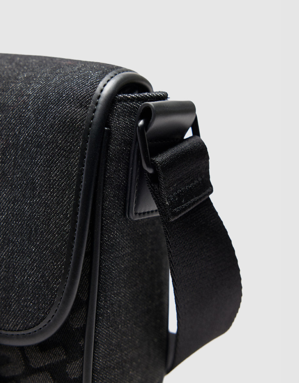 Double Buckled Crossbody Bag