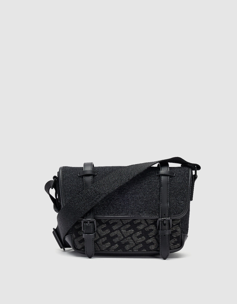 Double Buckled Crossbody Bag