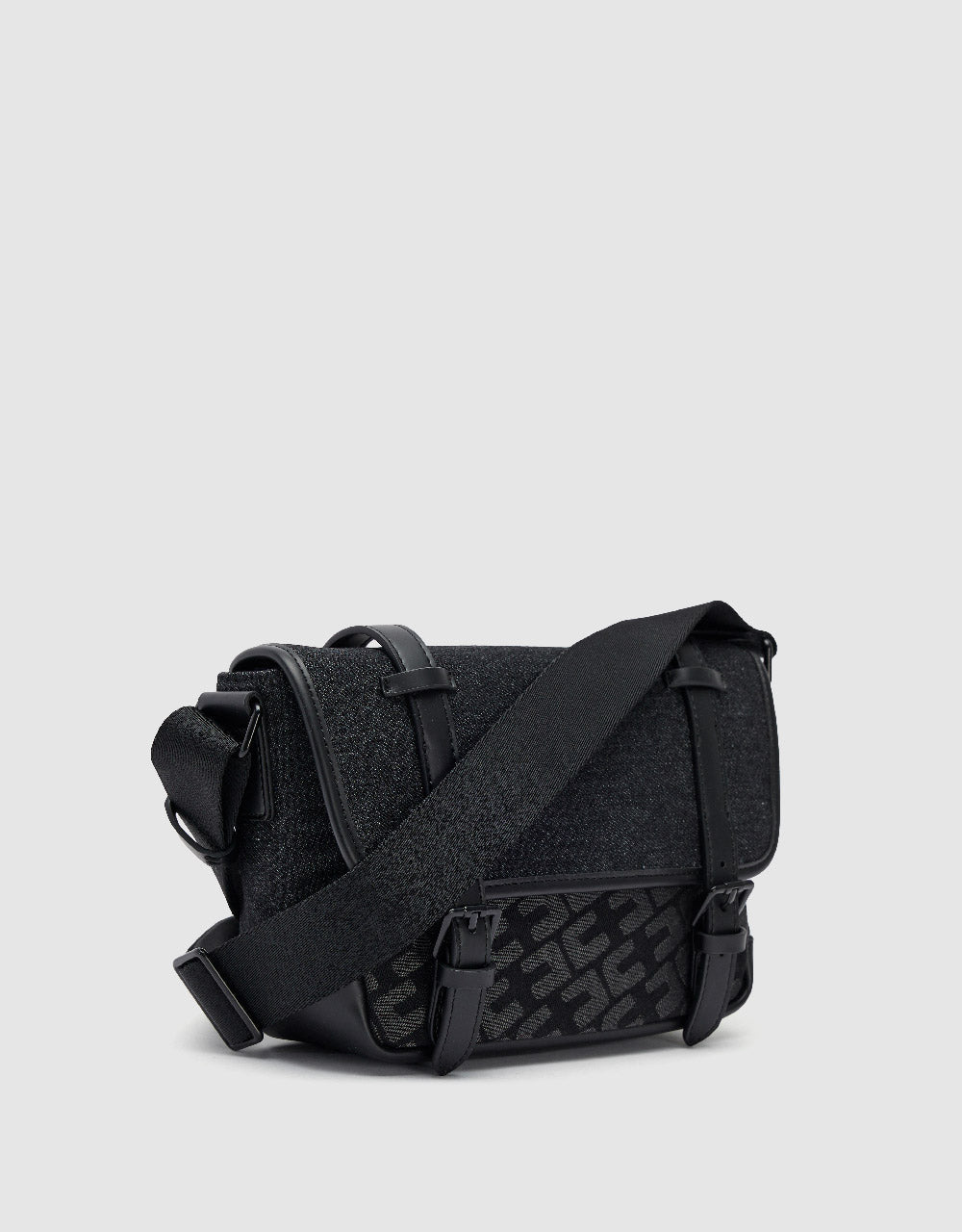 Double Buckled Crossbody Bag