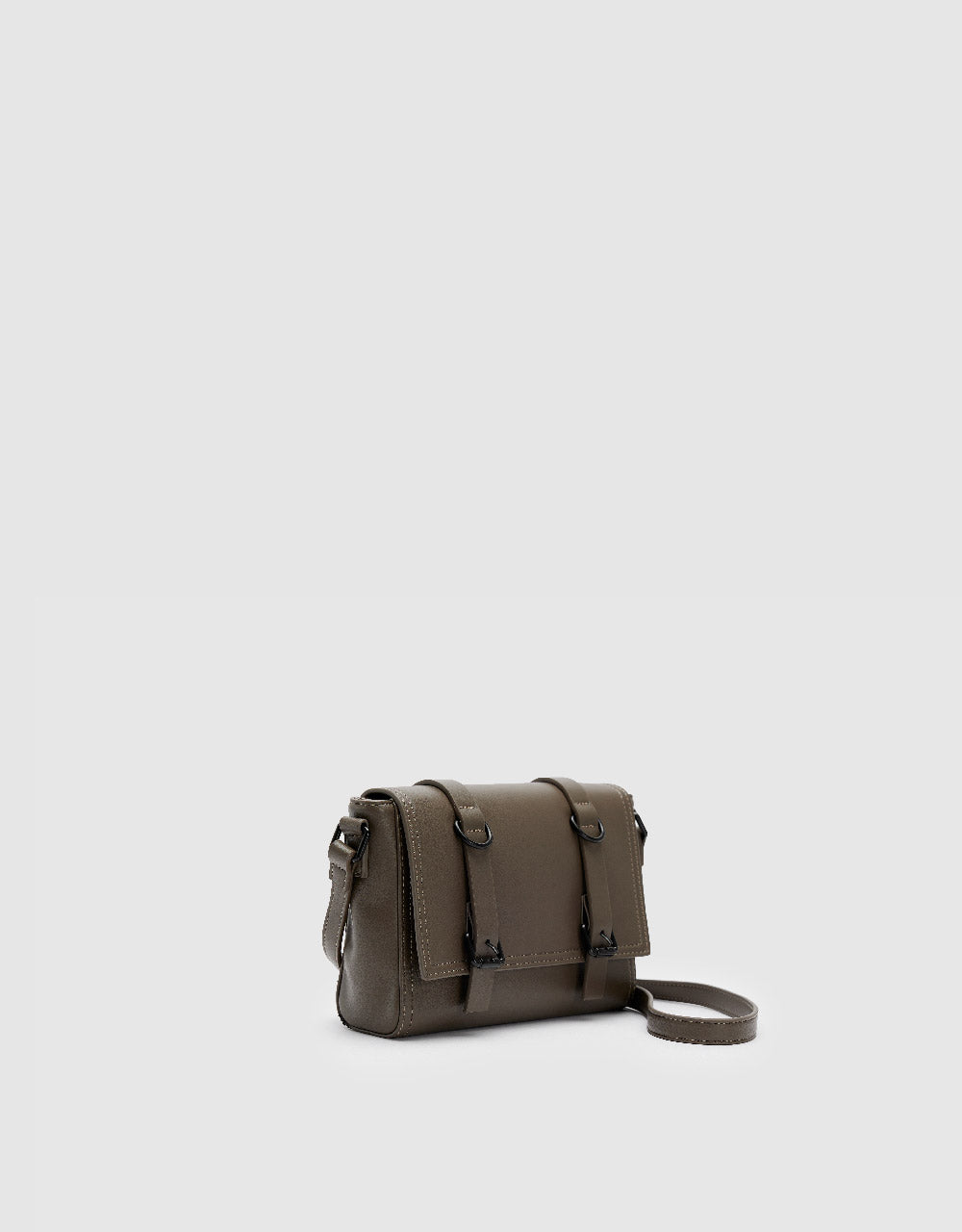 Vegan Leather Crossbody Bag