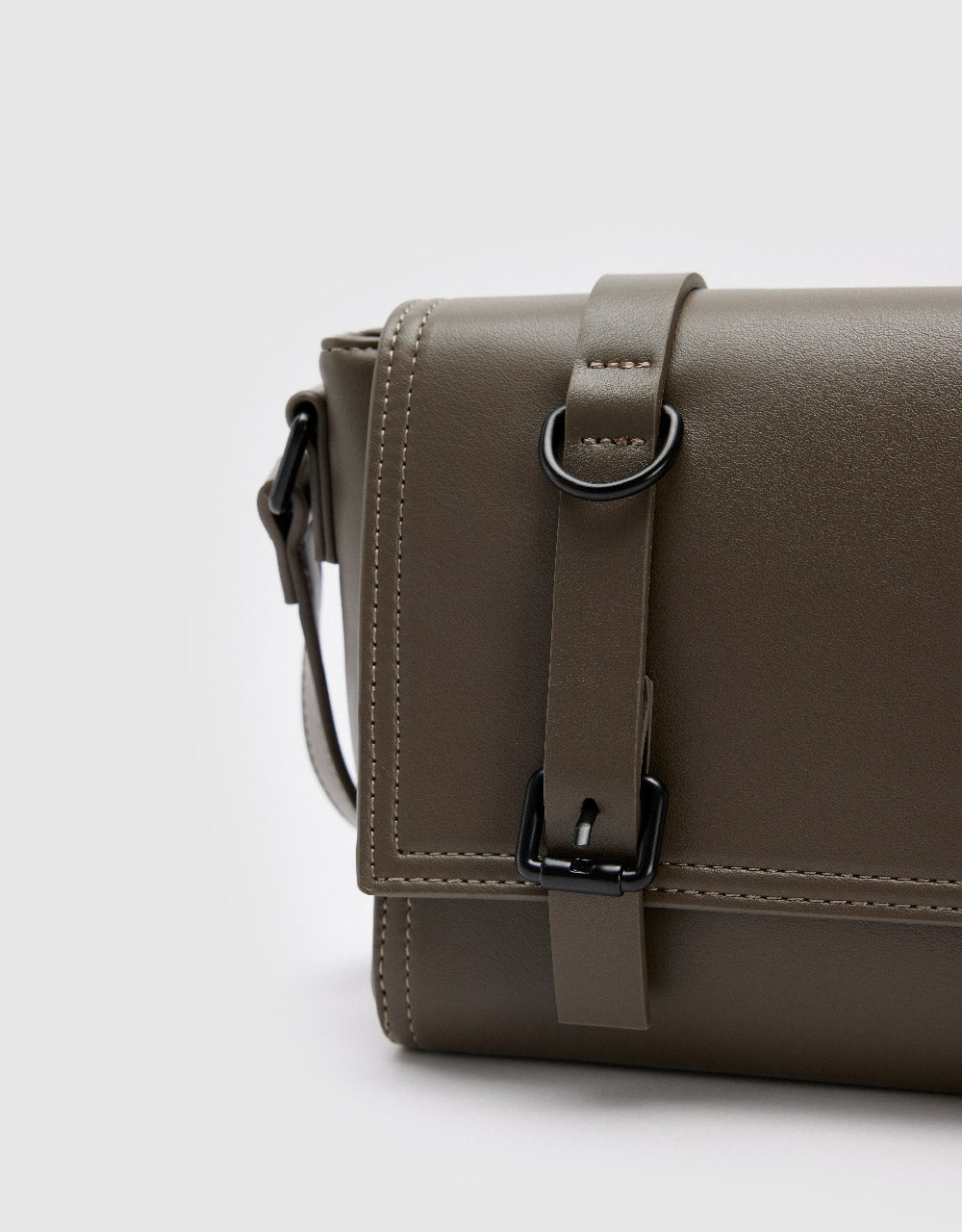 Vegan Leather Crossbody Bag