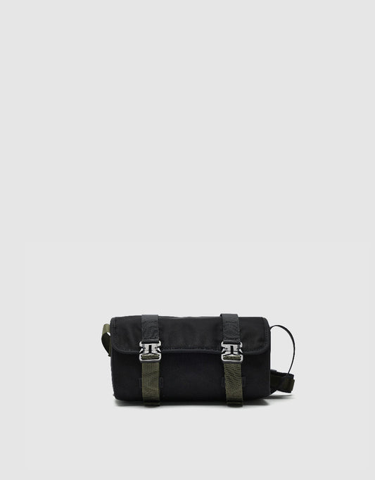 Double Buckled Shoulder Bag