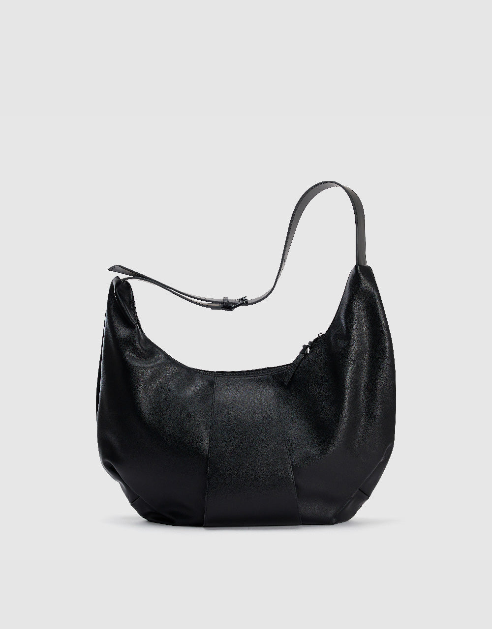 Vegan Leather Crescent Bag