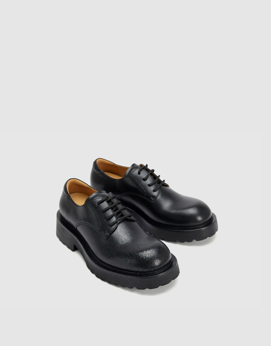 Vegan Leather Derby Shoes