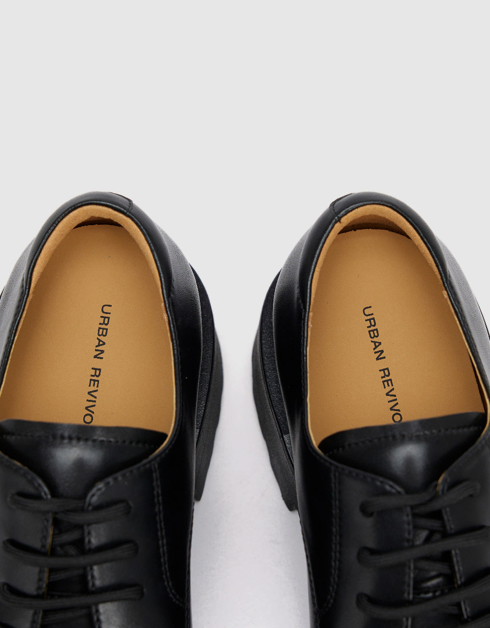 Vegan Leather Derby Shoes