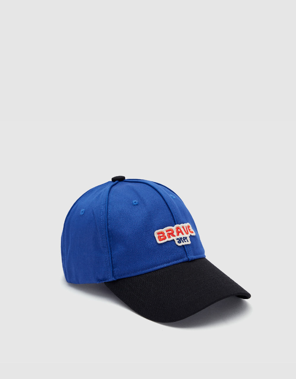 Letter Embroidered Two Toned Baseball Cap