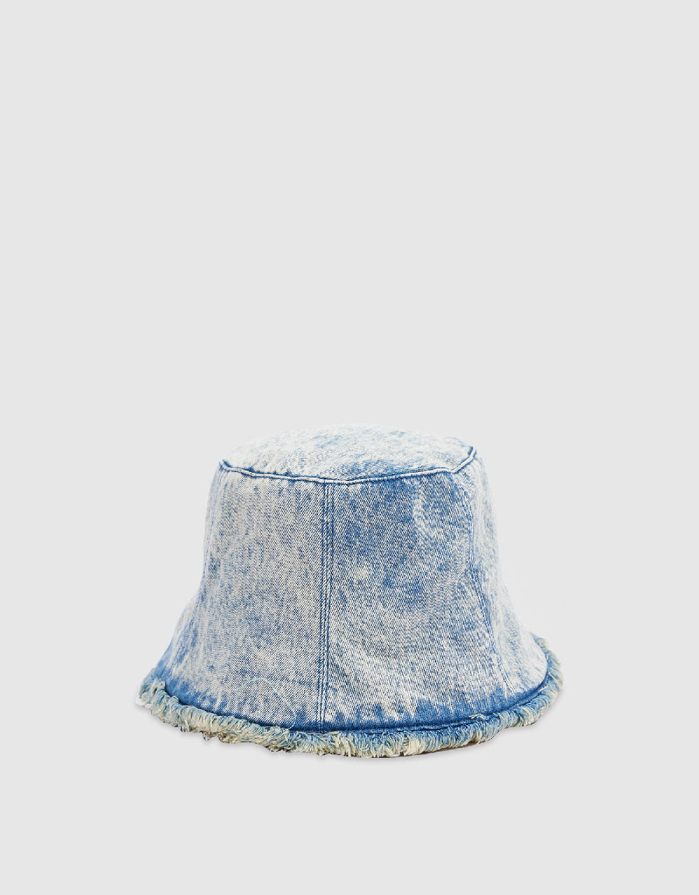 Raw Hem Bucket Hat