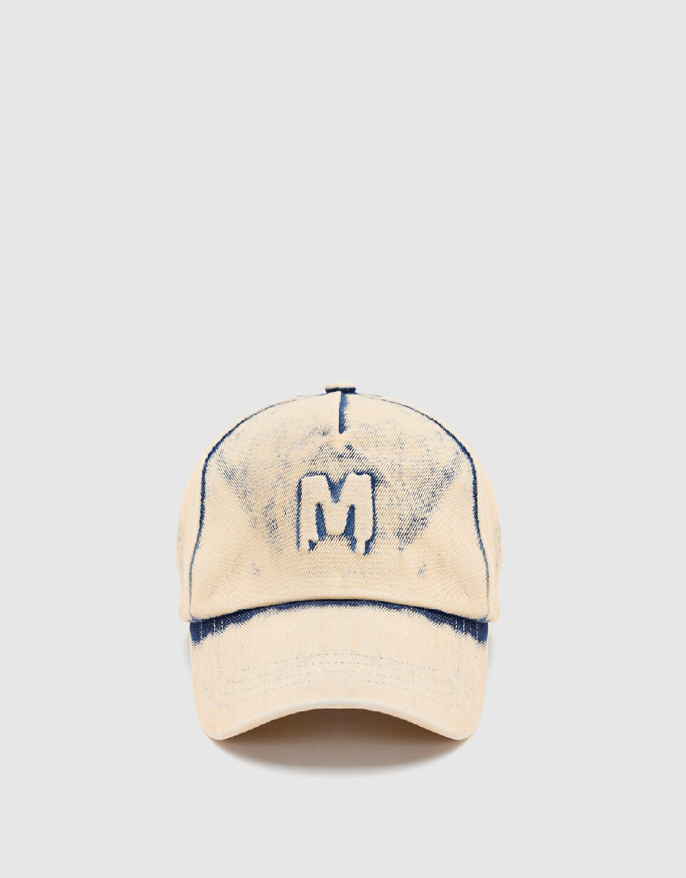 Distressed Denim Baseball Cap