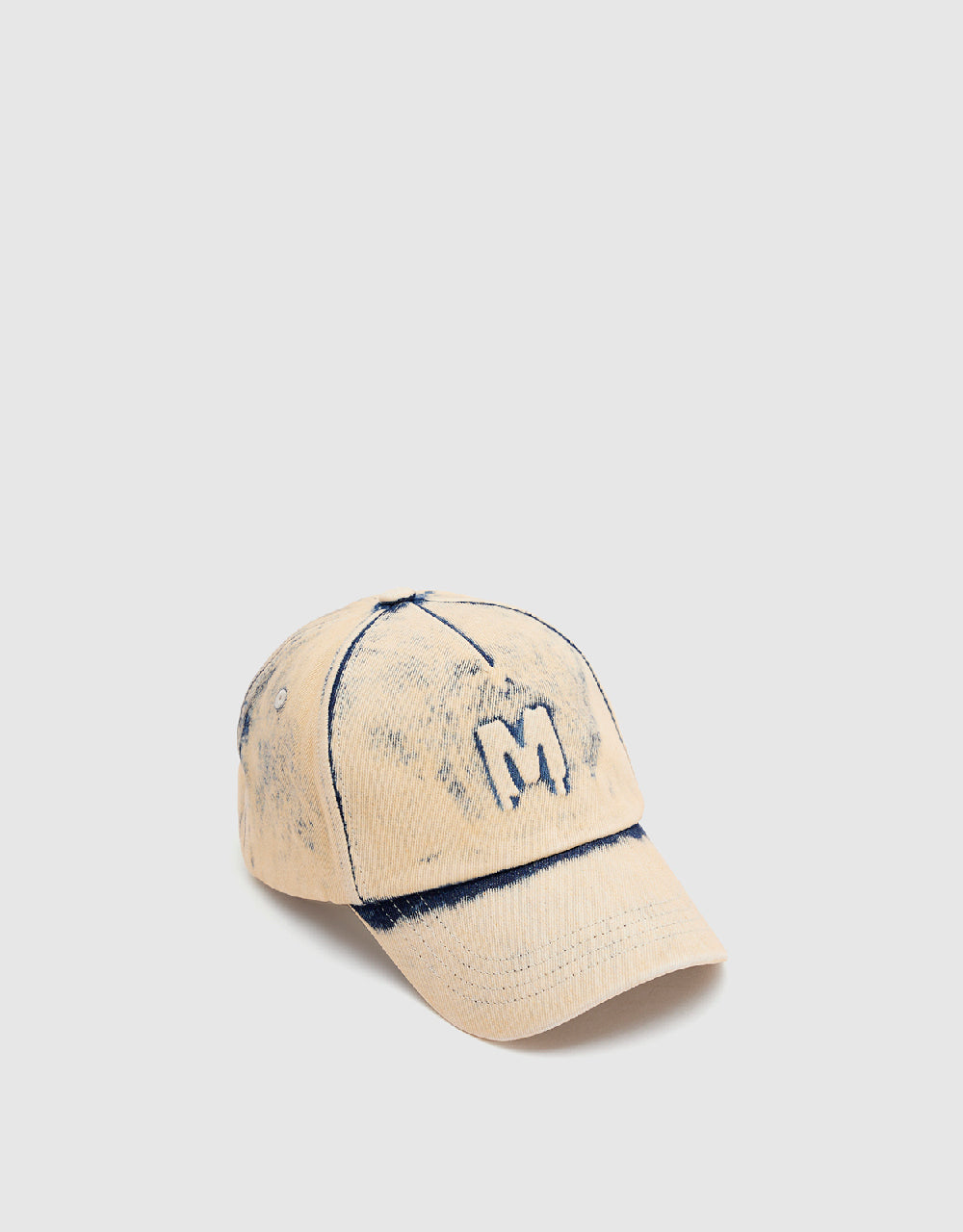 Distressed Denim Baseball Cap