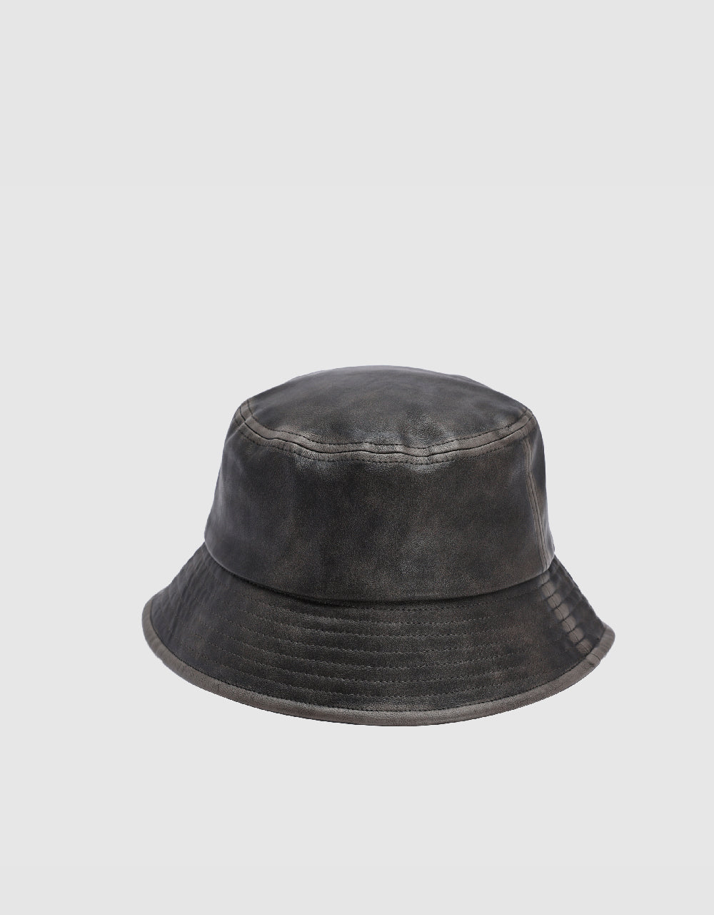 Vegan Leather Bucket Hat