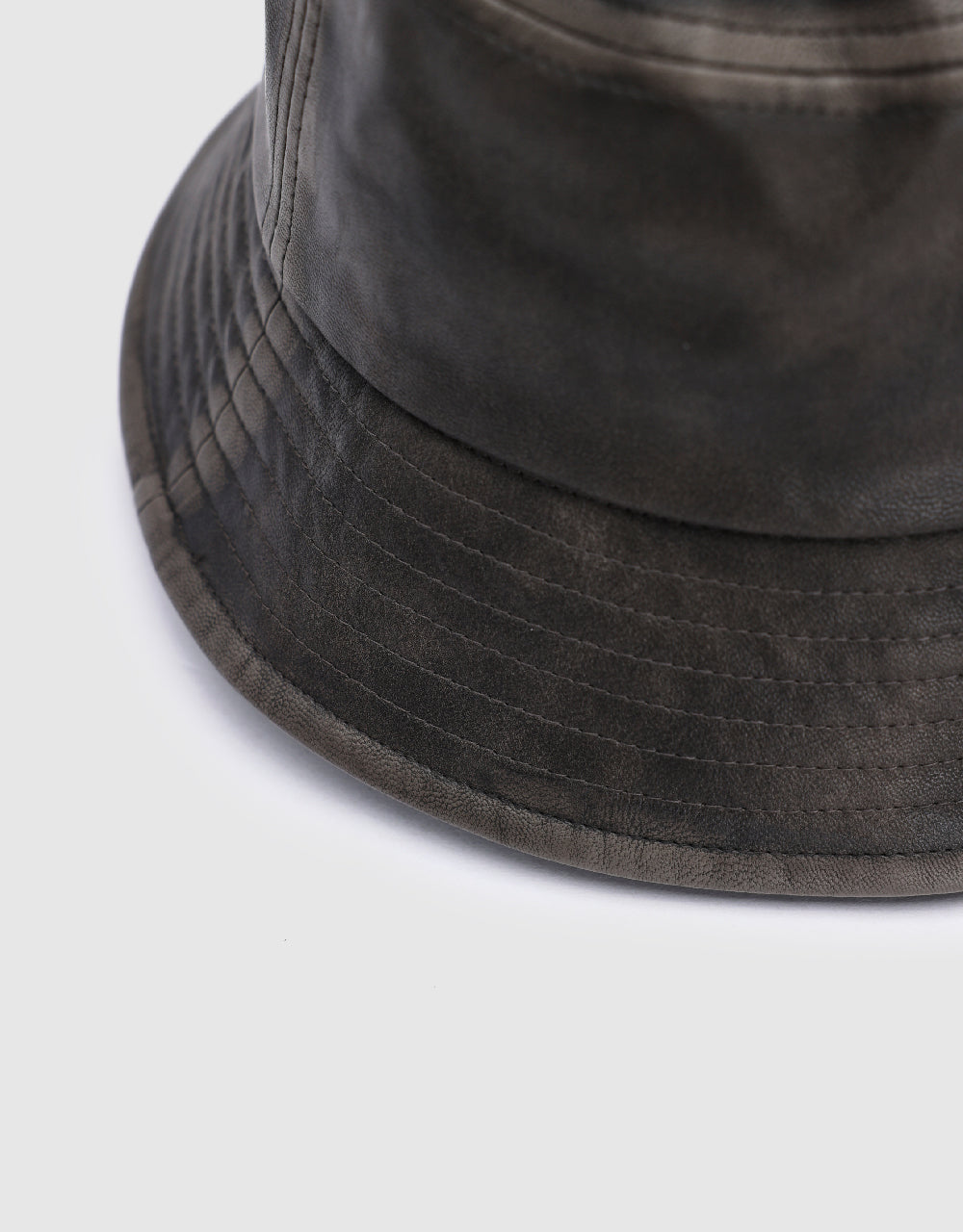 Vegan Leather Bucket Hat