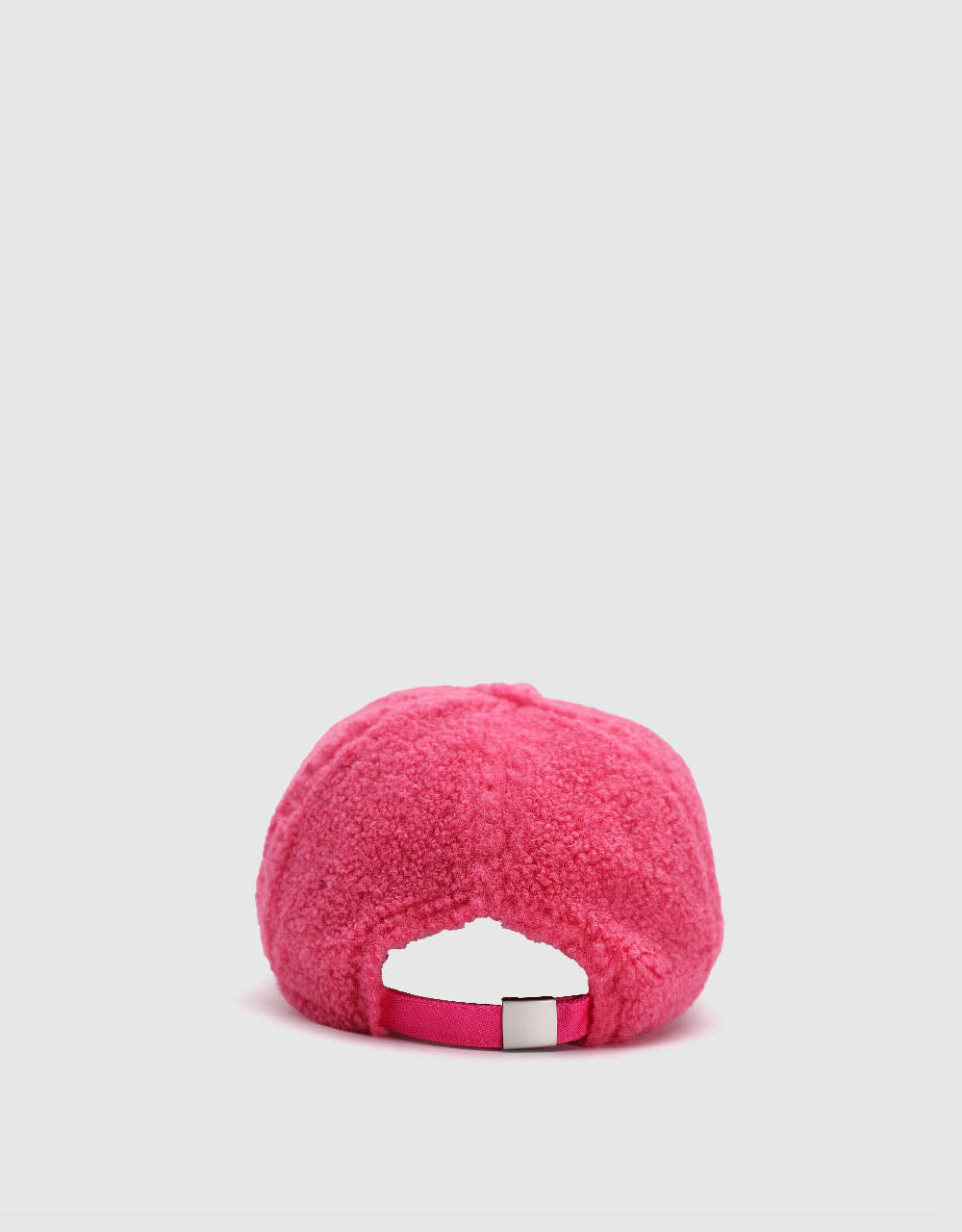 Letter Embroidered Furry Baseball Cap