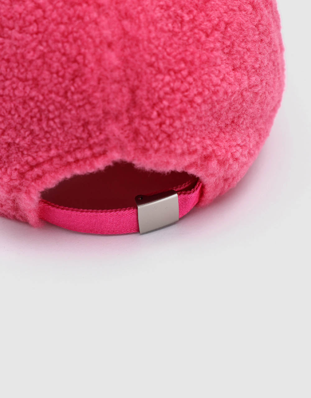 Letter Embroidered Furry Baseball Cap