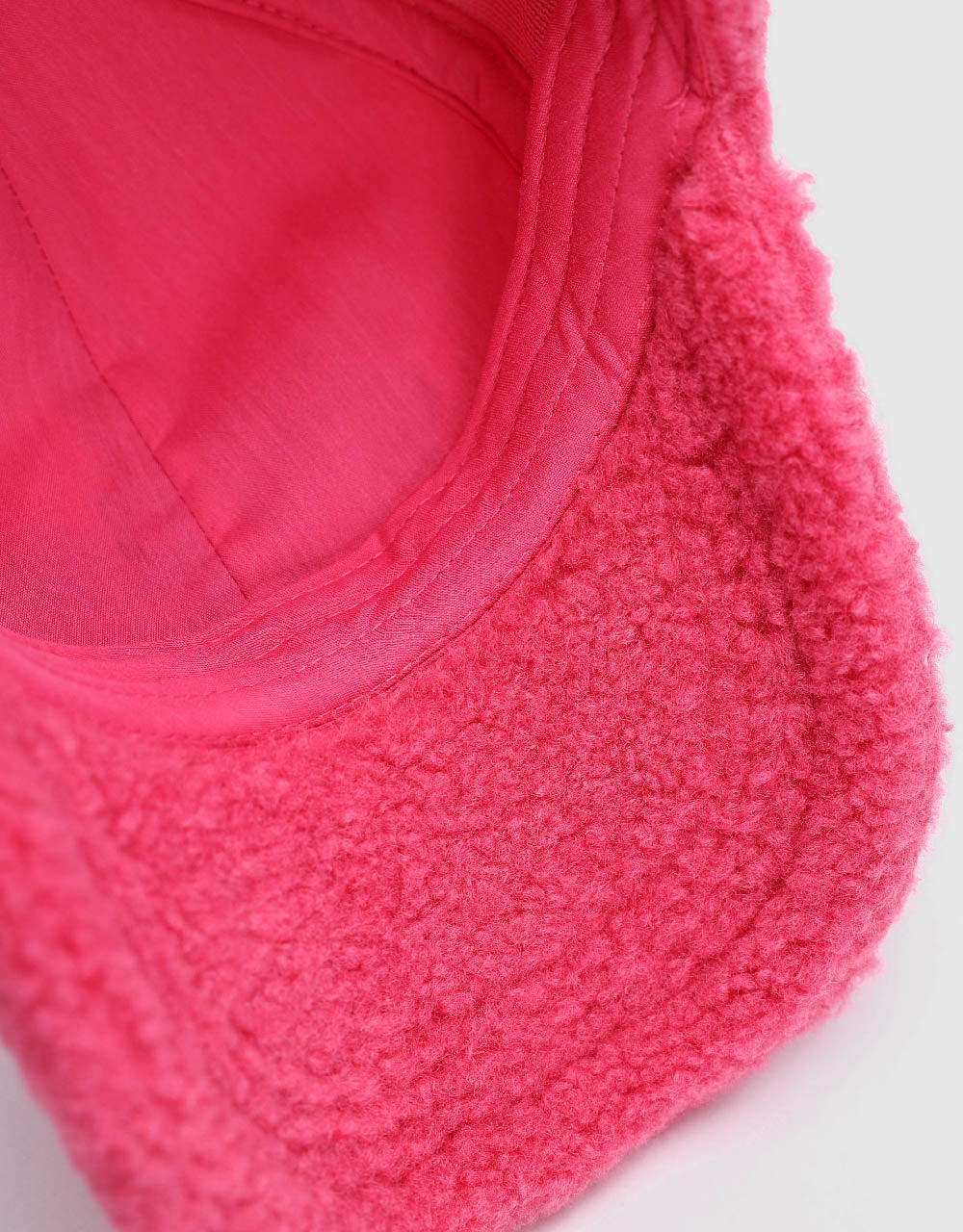 Letter Embroidered Furry Baseball Cap