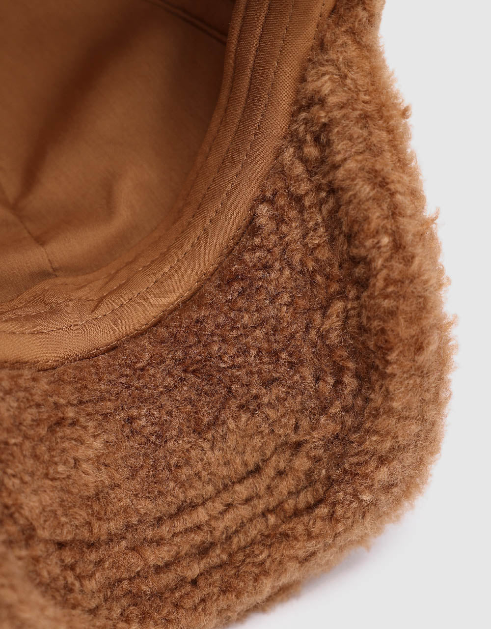 Letter Embroidered Furry Baseball Cap