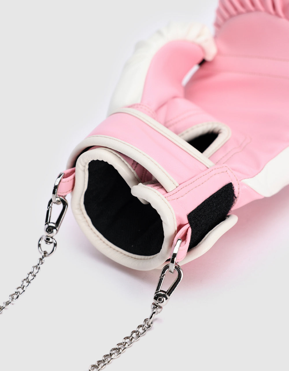 Boxing Glove Vegan Leather Key Charm