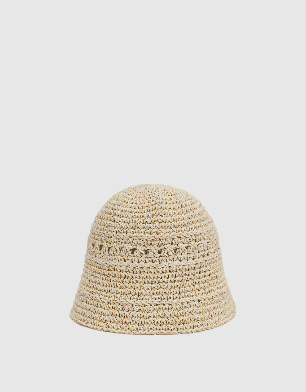 Crochet Straw Hat