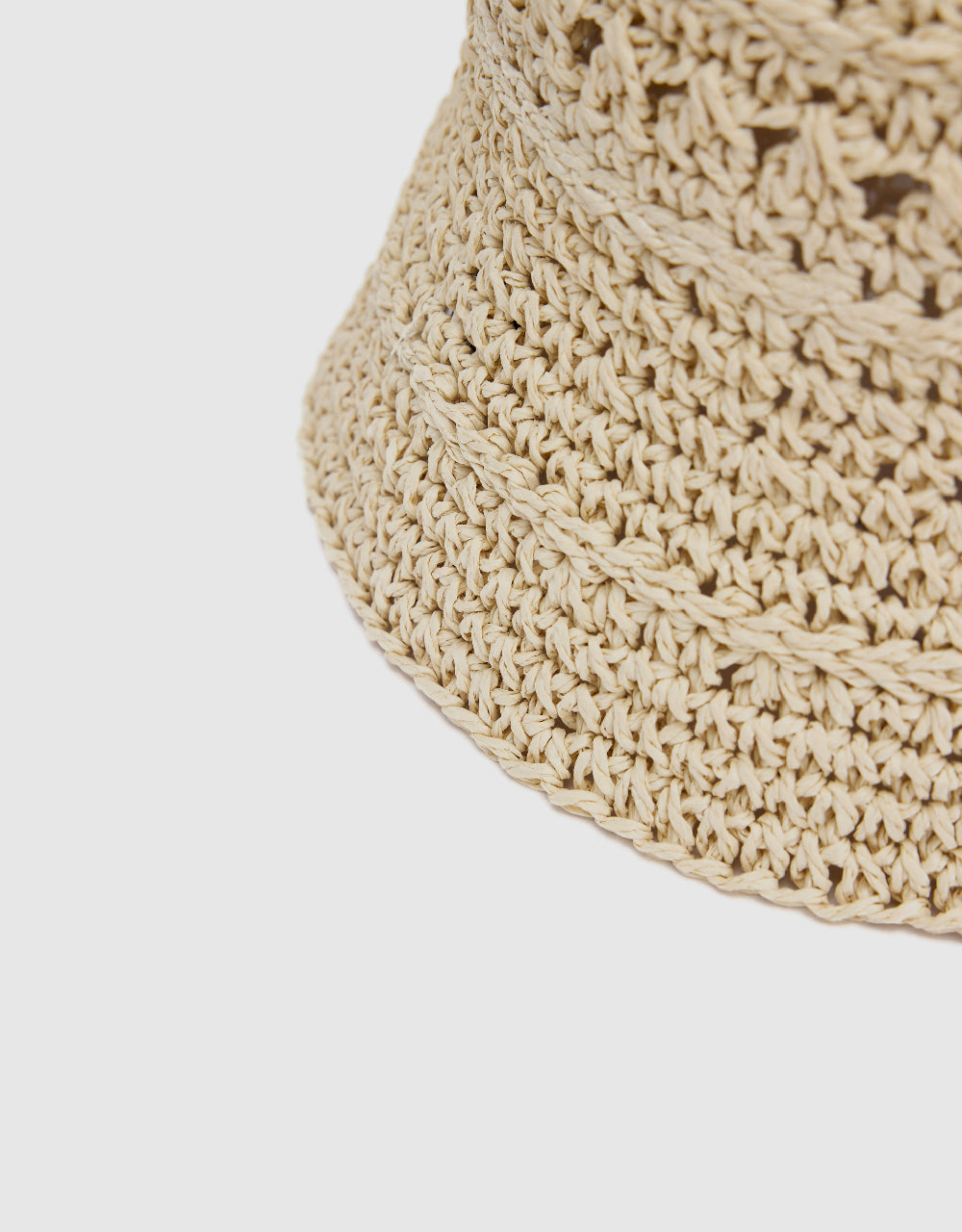 Crochet Straw Hat